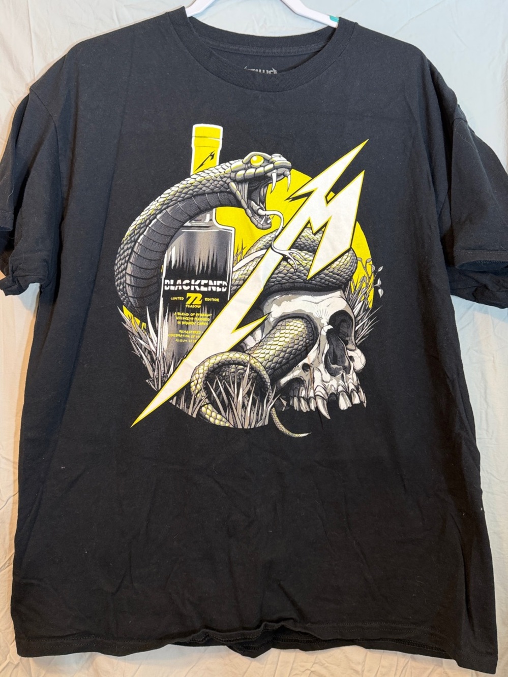Metallica Blackened 72 Seasons 2024 Tour Shirt